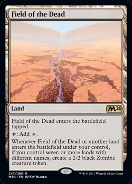 Field of the Dead Magic Core Set 2020